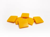 Carreaux mosaïque Jaune Pixel art - Classique - Lot de 30