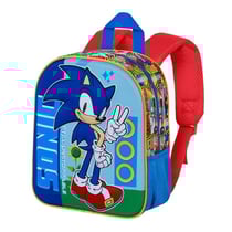 Sonic The Hedgehog - Sac à dos Elite 3D Unstoppable Blue