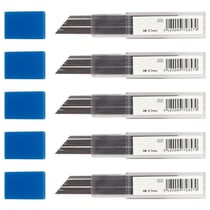 Mine de rechange WONDAY - Graphite - 0,7 mm - HB - Lot de 5 étuis de 12 mines