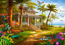 Puzzle 1500 pièces - Maison des Palmiers - Castorland