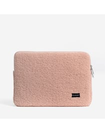 Housse ordinateur - Teddy - Rose Pale 13'' - Bombata