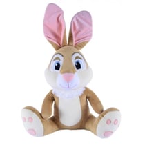 Grande peluche disney : lapin miss bunny 70 cm - doudou xl collection bambi et panpan