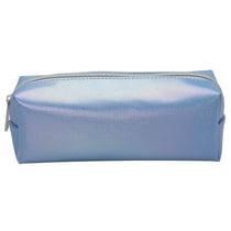 Trousse - Bleu brillant - 1 compartiment - 22x7x7cm - Fermeture zip - Scolaire