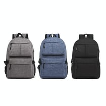 Sac À Dos Ordinateur Multifonction Avec Port USB Pour 15.6 Pouces Noir Noir YONIS