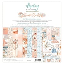 12 papiers scrapbooking 30,5 x 30,5 cm Mintay By Karola SUNSET BEACH