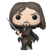 Le Seigneur des Anneaux - Figurine POP! Aragorn Army of the Dead 9 cm - Funko