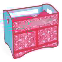 Lit armoire birdy paradise pour poupee - janod - j06572 - mobilier