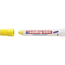 Marqueur - Jaune - Spécial industrie - Surfaces difficiles - Permanent - Edding 950