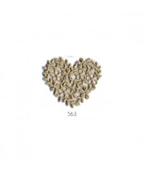 Ecussons Thermocollant Coeur broderie 4 X 4,5 cm - Mediac Marron