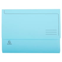 Paquet de 50 chemises poche SUPER 210 - 24x34cm - Bleu clair - x 3 - Exacompta
