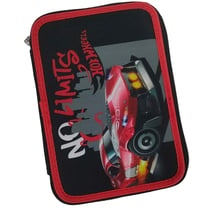 Trousse garnie Hot Wheels No Limit 18 CM - 2 compartiments