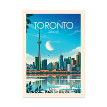 Affiche 30x40 cm - Toronto Canada - Studio Inception