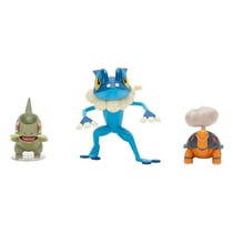 Pokémon Pack de 3 Figurines de Combat