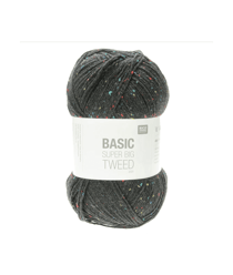 Découvrez la Polyvalence de la Pelote de Laine Basic Super Big Tweed Aran 400GR de Rico Design Gris (08)