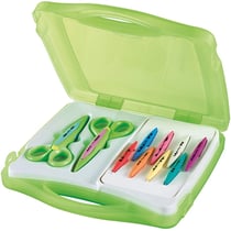 Boîte de 10 ciseaux créatifs - Plastique - Lames interchangeables - Créacut - Maped