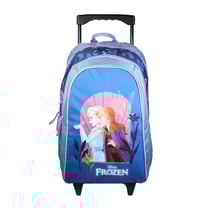 Sac à dos à roulettes La Reine des Neiges / Frozen Bleu - BAGTROTTER