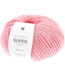 Laine à tricoter Essentials Super Chunky 50 gr - Rico Design 021 Rose