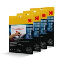 KODAK Pochettes de Plastification A4 Window Stick – Lot de 4 x 10 Feuilles (20 total), 150 Microns, Auto-adhésives, Format A4 – Modèle KD-LMA4RW-PK10C
