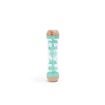 Baton de pluie en bois - Turquoise
