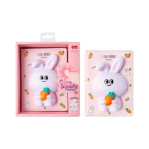 Carnet de Notes Kawaii Girly Squishy - Lapin