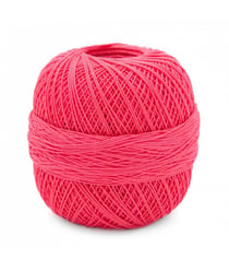 Coton à crocheter HAKELGARN 10 - Grundl - certifié Oeko-Tex Rose (08)