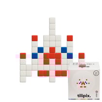 Kit mosaïque DIY pixel art - Vaisseau spatial - Mini