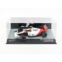 Véhicule miniature de collection - PROMOCAR - McLaren Honda MP4/6 1/43 - World Champion 1991 - Ayrton Senna - Rouge/Blanc