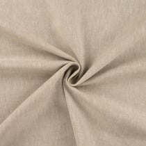 Tissu Lin Coton Chiné Beige