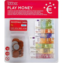 Monnaie factice en euros pour jouer - Tanner