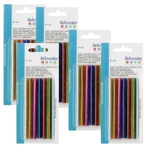 30 recharges pistolet à colle 7 mm - paillettes