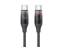 Avizar Câble de charge 100W Type-C vers Type-C 1.2m Display XM Noir