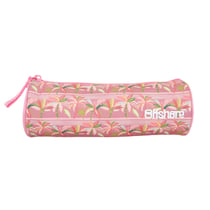 Offshore - Trousse ronde rose palmiers - Bagtrotter