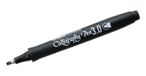 Marqueur Supreme Calligraphy Pen pointe 2 mm coloris noir