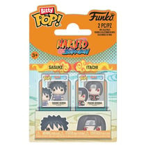 Naruto - Pack 2 figurines Bitty POP! Sasuke & Itachi 2 cm - Funko