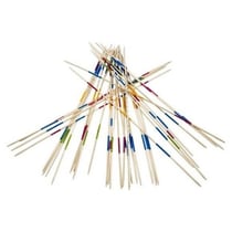 Mikado geant en bois 90 cm - plein air - jeu d'adresse