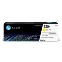 Cartouche de Toner  220X Jaune grande capacité Authentique (W2202X) pour  LaserJet Pro 4202 / 4302