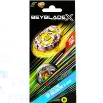 Toupie beyblade x scythe incendio 3-80b - type endurance - pack toupie - hasbro g0285