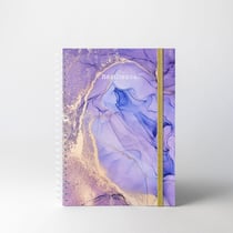 Carnet de notes Résilience Purple Rain