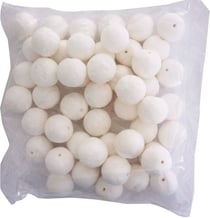 Boules cellulose blanches ø4cm (50 pièces)