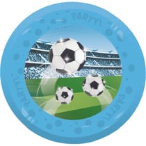 1 Assiette Réutilisable Football - Ø 21 cm