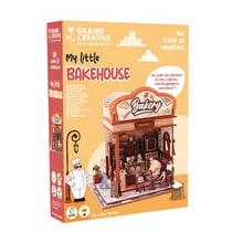 Vitrine bois 3D - Bakehouse