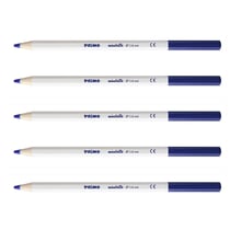 Crayon de couleur PRIMO - Laqué - Mine 3,8 mm - Bleu Outremer - Lot de 5
