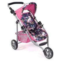 Poussette 3 roues lola jogger sport licornes poupée - bayer chic 2000 - 61243