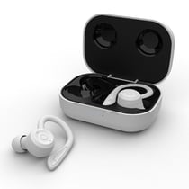 Ecouteurs Bluetooth Sport Étanches Avec Réduction De Bruit Et Basses Puissantes Blanc YONIS