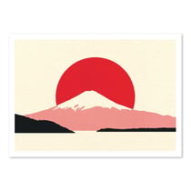 Affiche 30x40 cm - Fuji Sun - Rosi Feist