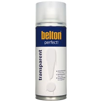Bombe de peinture - Transparent - Tous supports - Belton Perfect! - 400ml