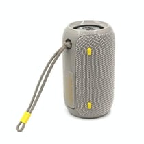 Enceinte Bluetooth Portable Étanche Sans Fil Avec Son Clair Et Puissant 80dB Gris YONIS