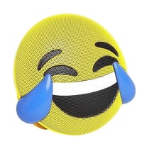 Enceinte Avec éclairage Led - Emoticone Lol -jamoji