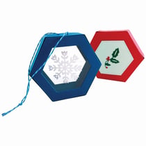 Matrices de découpe - Hanging ornament box - 12 dies Thinlits - Sizzix