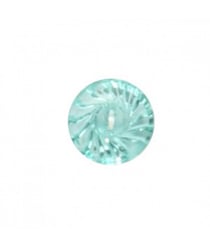 Carte de 6 boutons bleu transparent 14mm - Distrifil Vert